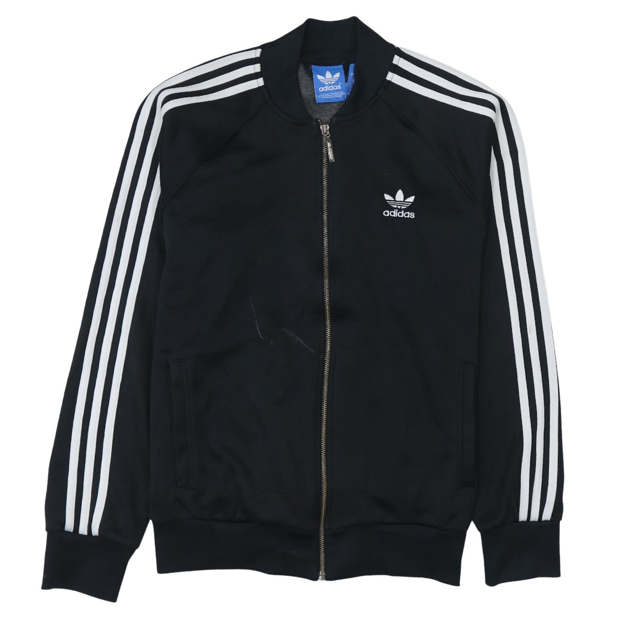 Mens UK Size M adidas Black Full Zip Sweatshirt