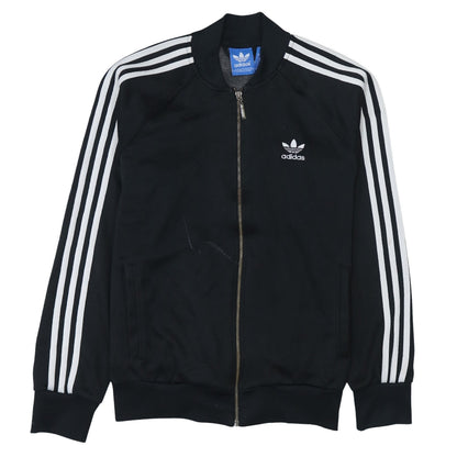 Mens UK Size M adidas Black Full Zip Sweatshirt