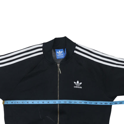 Mens UK Size M adidas Black Full Zip Sweatshirt
