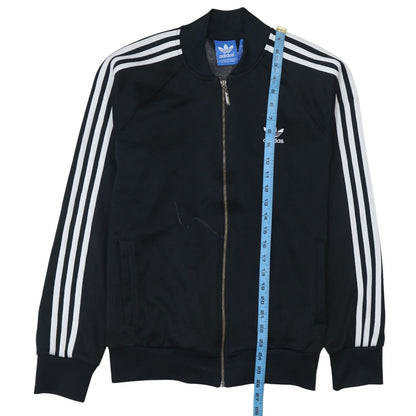 Mens UK Size M adidas Black Full Zip Sweatshirt