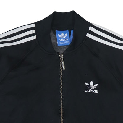 Mens UK Size M adidas Black Full Zip Sweatshirt