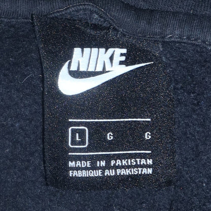 Mens UK Size L Nike Black Pullover Hoodie