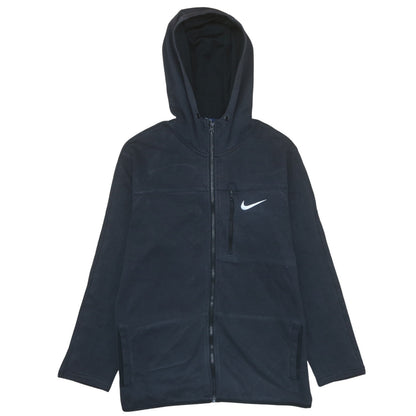 Mens UK Size M Nike Black Full Zip Hoodie
