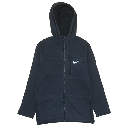 Mens UK Size M Nike Black Full Zip Hoodie