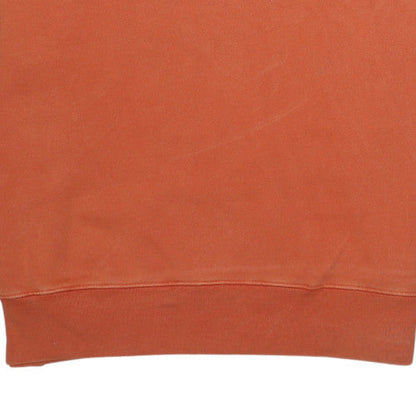 Mens UK Size M Carhartt Orange Pullover Sweatshirt