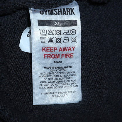 Mens UK Size XL Gymshark Regular Fit Sweatpants Black Trousers