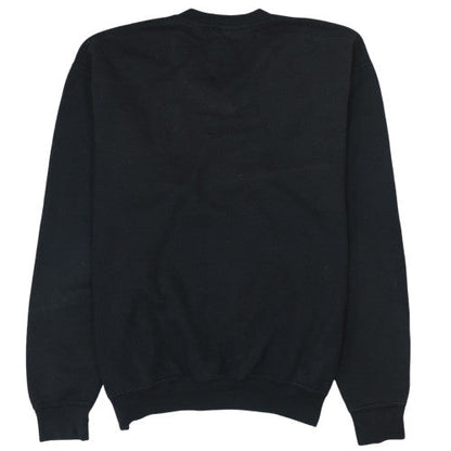 Mens UK Size L Russell Black Pullover Sweatshirt