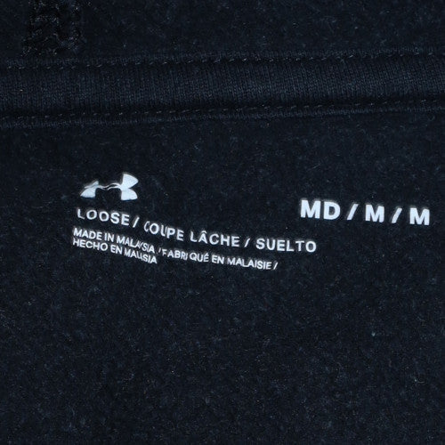 Womens UK Size M Under armour Black Pullover Hoodie