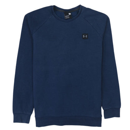 Mens UK Size M Under armour Blue Pullover Sweatshirt