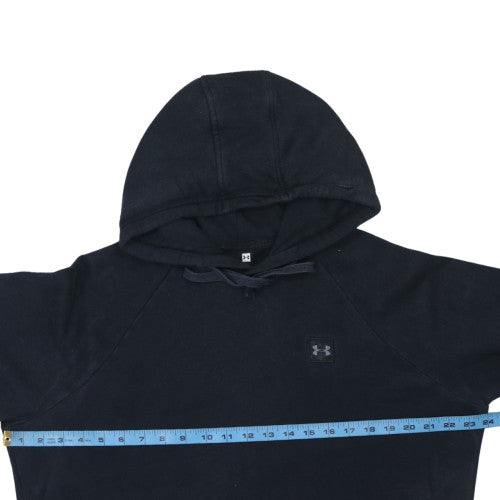 Mens UK Size L Under armour Black Pullover Hoodie