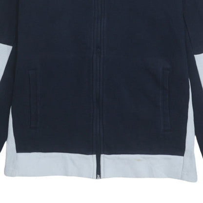 Mens UK Size M PUMA Blue Full Zip Hoodie