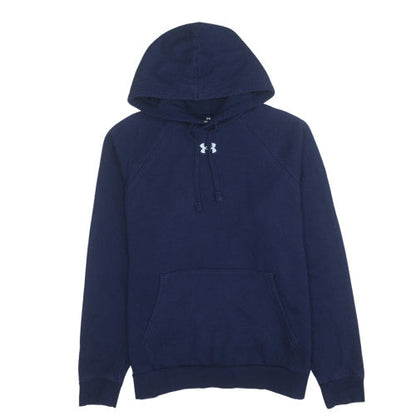 Mens UK Size M Under armour Blue Pullover Hoodie