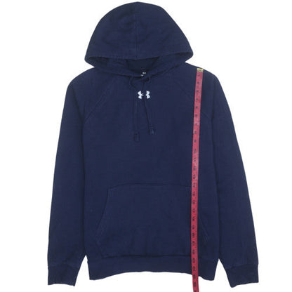 Mens UK Size M Under armour Blue Pullover Hoodie