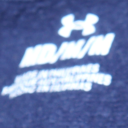 Mens UK Size M Under armour Blue Pullover Hoodie