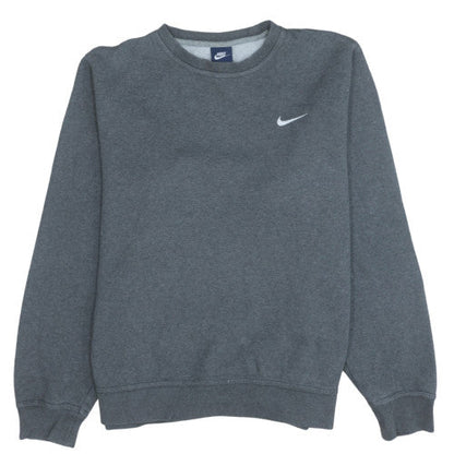 Mens UK Size L Nike Grey Pullover Sweatshirt