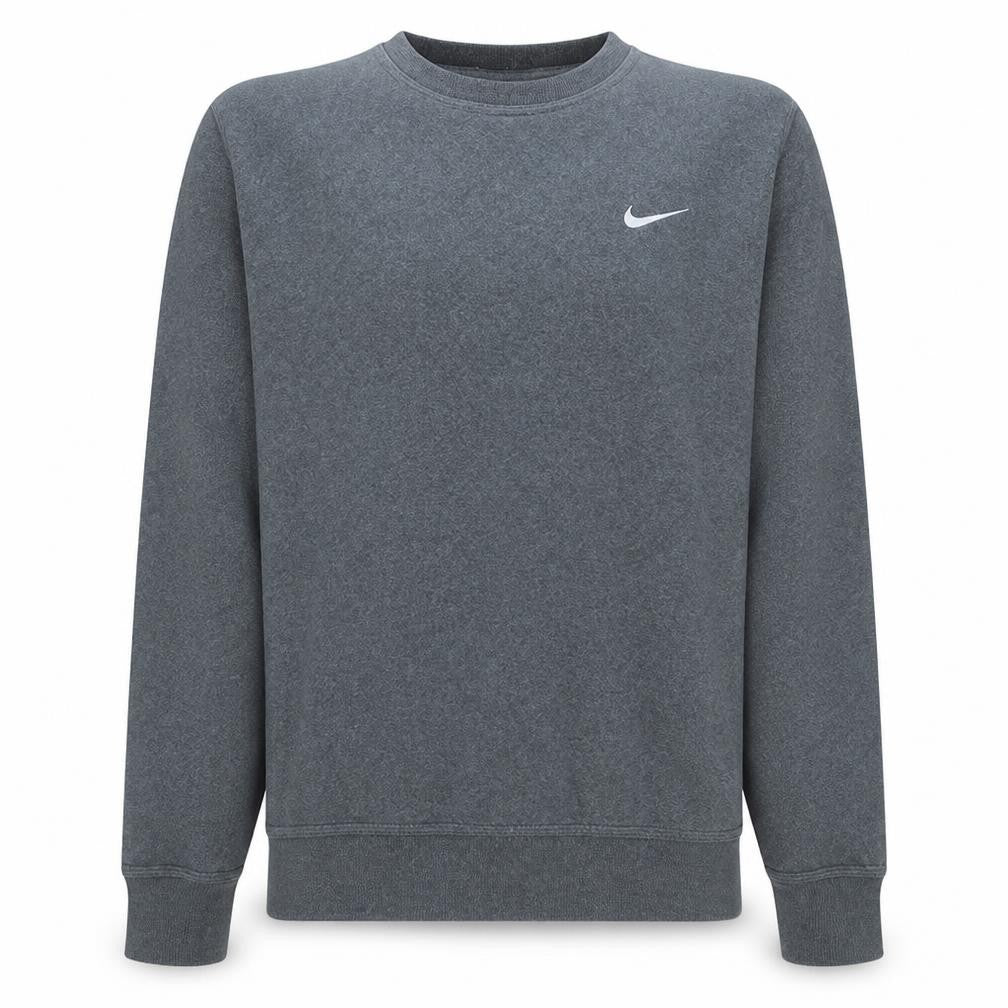 Mens UK Size L Nike Grey Pullover Sweatshirt