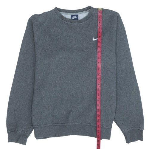Mens UK Size L Nike Grey Pullover Sweatshirt