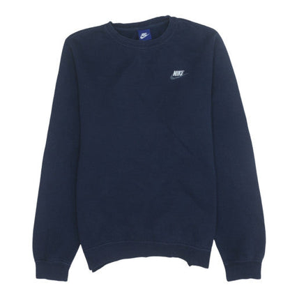 Mens UK Size S Nike Blue Pullover Sweatshirt