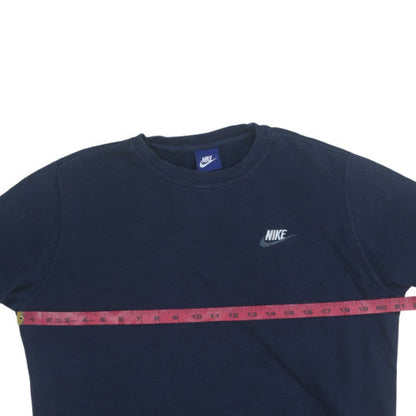 Mens UK Size S Nike Blue Pullover Sweatshirt