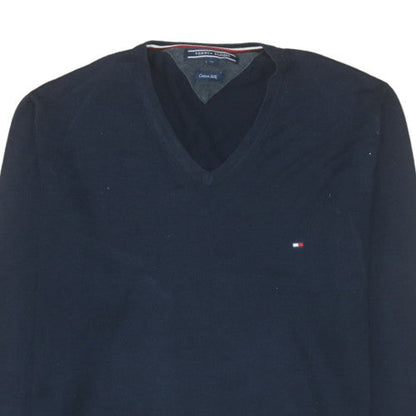 Mens UK Size M Tommy Hilfiger Blue  T-Shirt