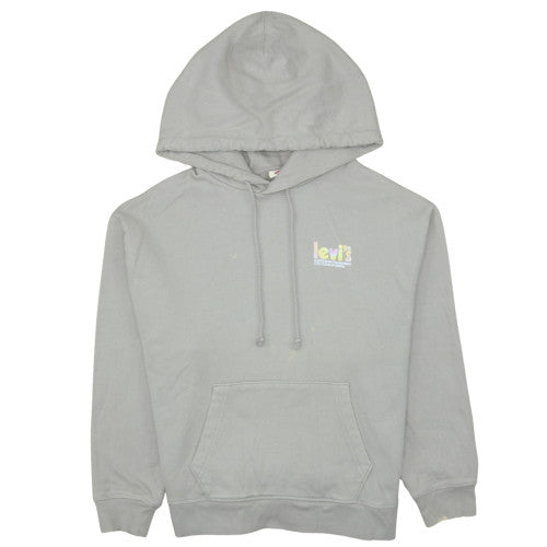 Womens UK Size L Levi's Grey Pullover Hoodie
