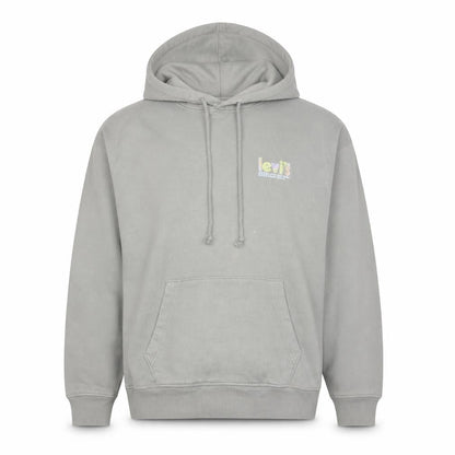 Womens UK Size L Levi's Grey Pullover Hoodie