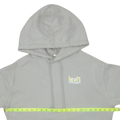 Womens UK Size L Levi's Grey Pullover Hoodie