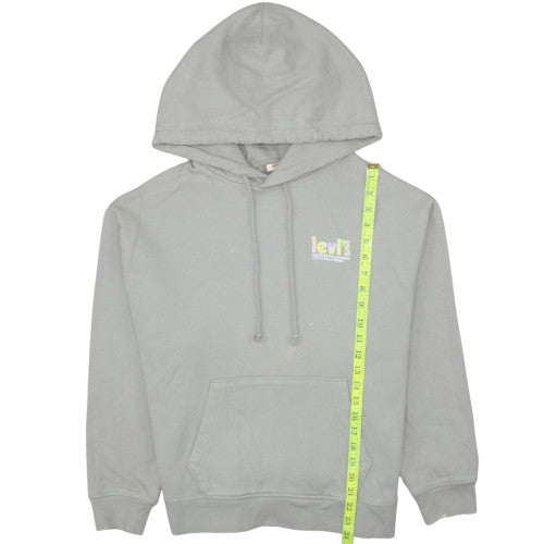 Womens UK Size L Levi's Grey Pullover Hoodie