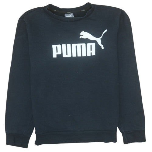 Mens UK Size XS PUMA Black Pullover Sweatshirt