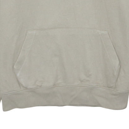 Womens UK Size M Nike Beige Pullover Hoodie
