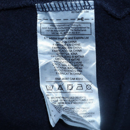 Mens UK Size M adidas Blue Pullover Sweatshirt
