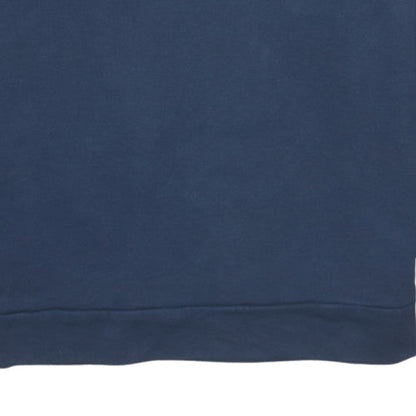 Mens UK Size M adidas Blue Pullover Sweatshirt