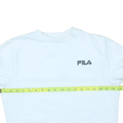 Womens UK Size XS FILA White Pullover Sweatshirt
