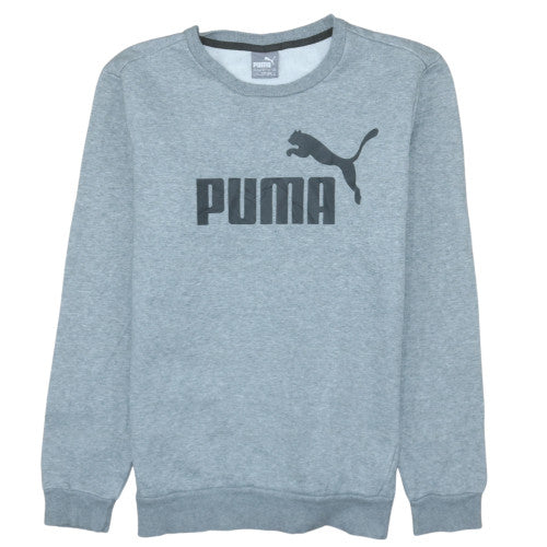 Mens UK Size S PUMA Grey Pullover Sweatshirt