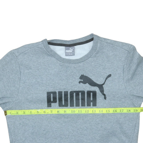 Mens UK Size S PUMA Grey Pullover Sweatshirt