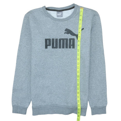 Mens UK Size S PUMA Grey Pullover Sweatshirt