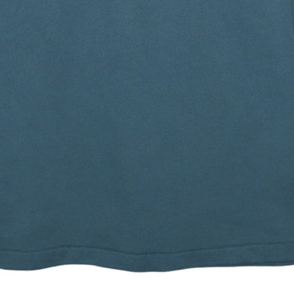 Mens UK Size M adidas Blue Henley Sweatshirt