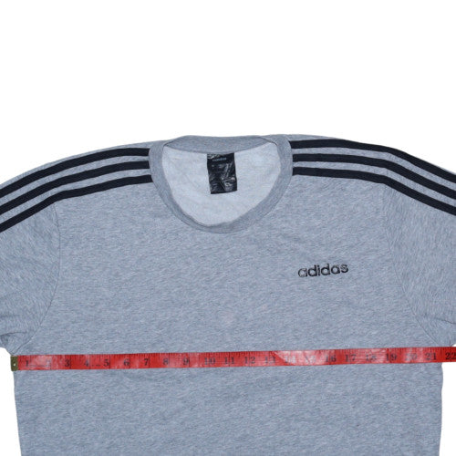 Mens UK Size M adidas Grey Pullover Sweatshirt