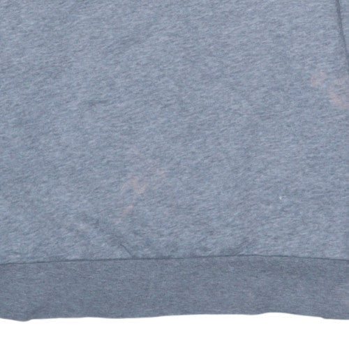 Mens UK Size M adidas Grey Pullover Sweatshirt