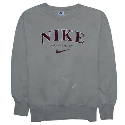 Womens UK Size XS Nike Beige Pullover Sweatshirt