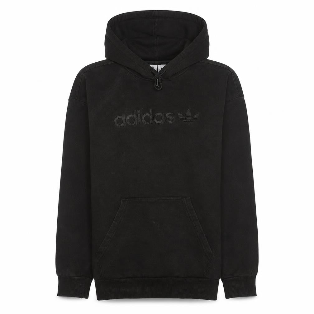 Womens UK Size 8 adidas Black Pullover Hoodie