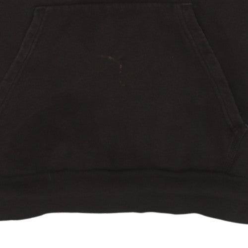 Womens UK Size 8 adidas Black Pullover Hoodie