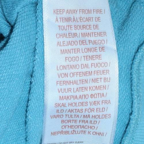 Girls UK Size 16 Years Levi's Blue Pullover Hoodie