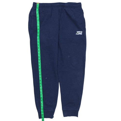 Mens UK Size L Nike Regular Fit Jogger Blue Trousers