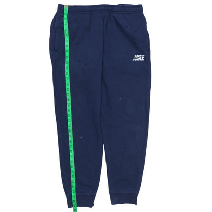 Mens UK Size L Nike Regular Fit Jogger Blue Trousers