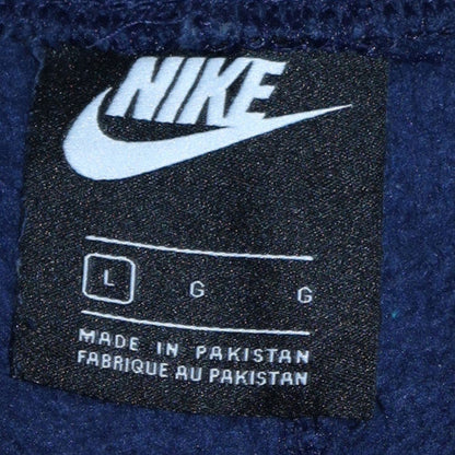 Mens UK Size L Nike Regular Fit Jogger Blue Trousers