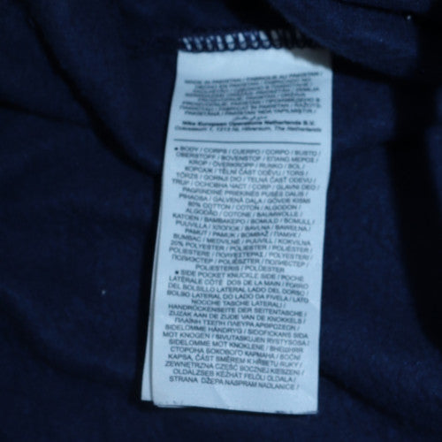 Mens UK Size L Nike Regular Fit Jogger Blue Trousers