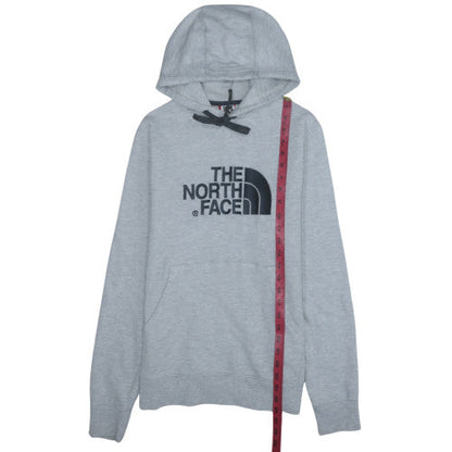 Mens UK Size S The North Face Grey Pullover Hoodie