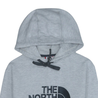 Mens UK Size S The North Face Grey Pullover Hoodie