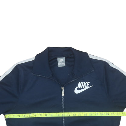 Nike Men's Blue Track Jacket M Full Zip Sportswear Top